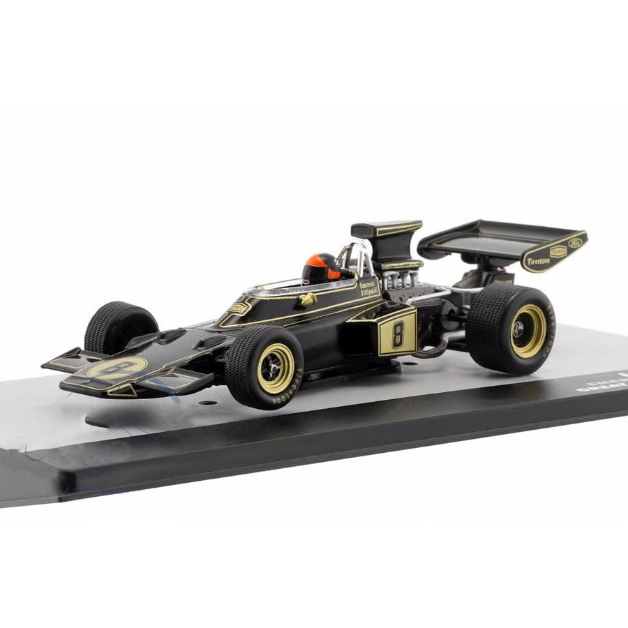 F1 Miniature Car 1/43 Lotus Ford 72D Emerson Fittipaldi JPS British Grand Prix 1972 Winner