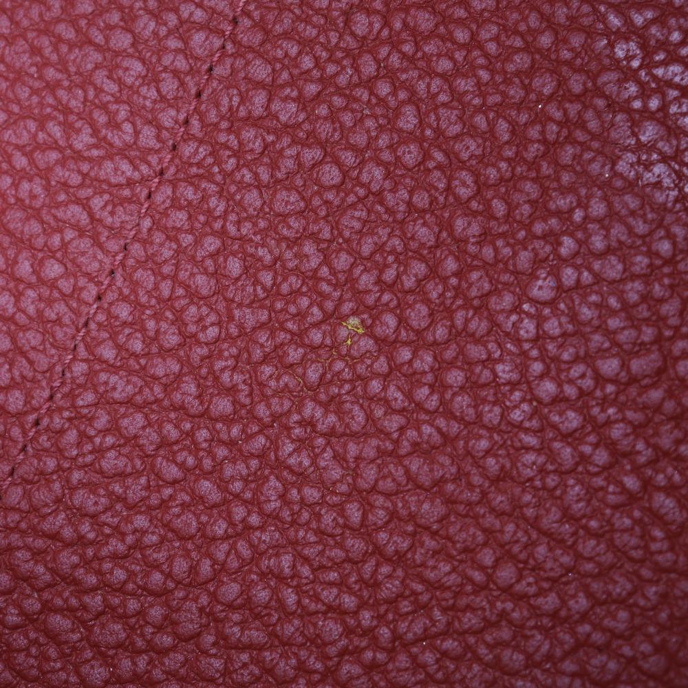 Hermes Garden Party PM Tote Bag Red Negonda Women Used