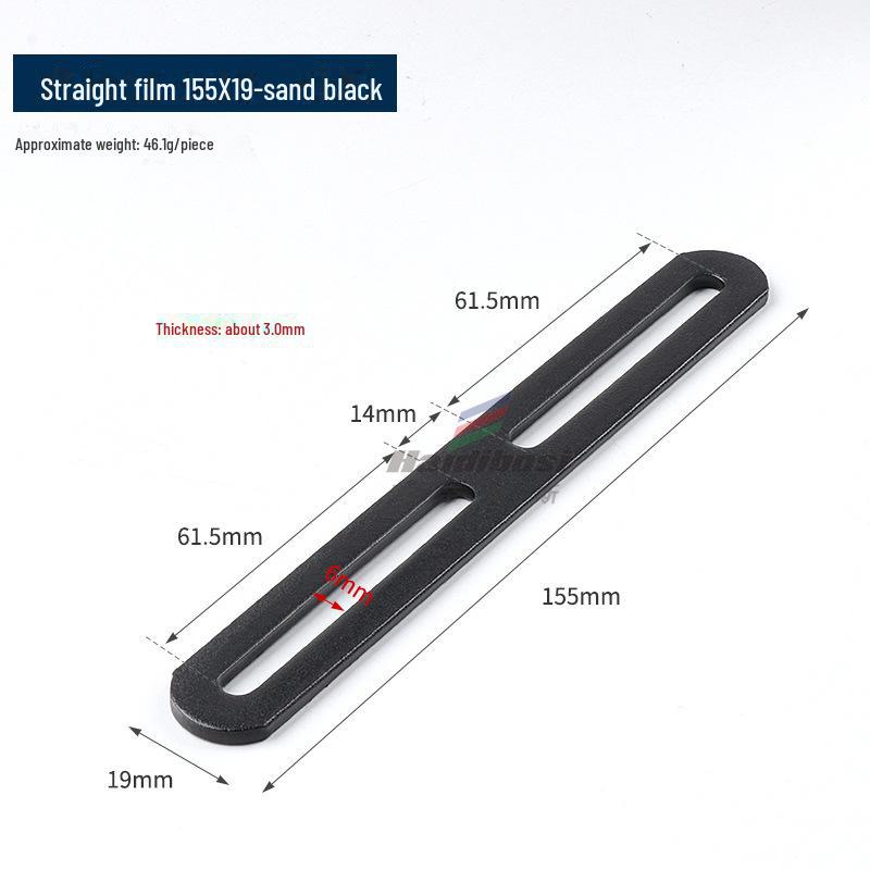 Stainless Steel Adjustable L-Shaped 90° Angle Bracket Connector