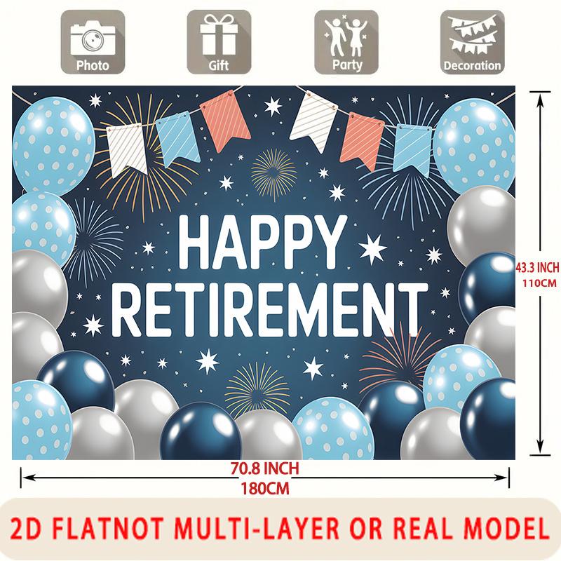 Party Backdrop Blue White Photo Booth Background Front Door Decor
