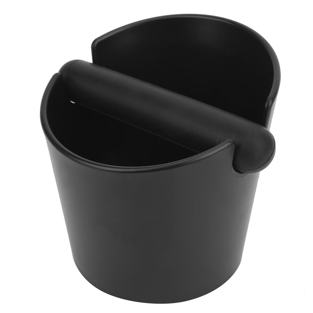 Coffee Knock Box Anti-Slip Coffee Slag Grounds Bucket with Rubber Bar Coffee Making