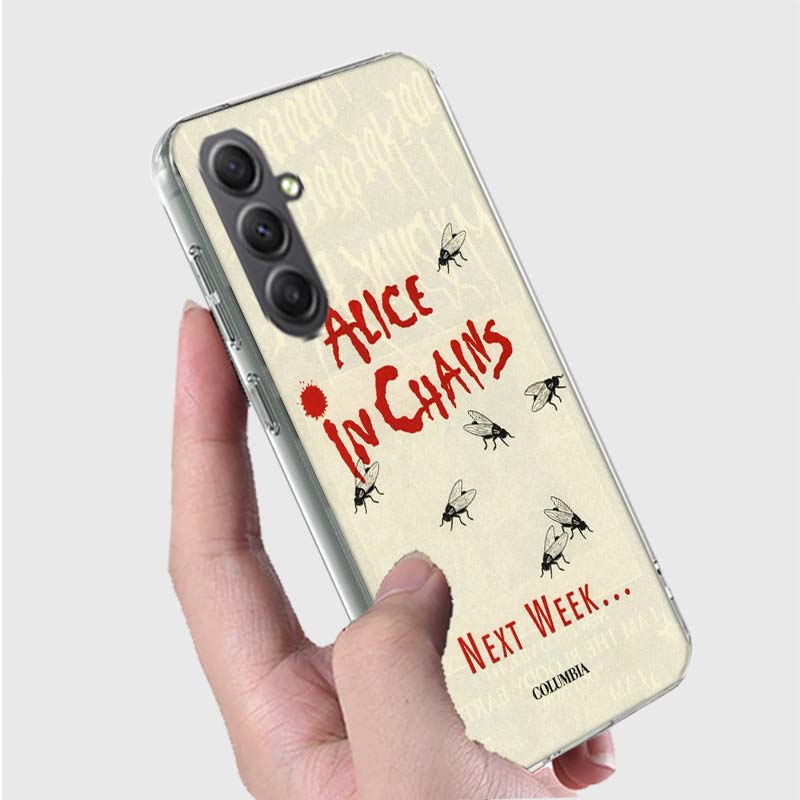 Rock Band Alice In Chains Phone Case For Samsung A15 A25 A35 A55 A12 A22 A32 A52S A13 A23 A33 A53 A14 A24 A34 A54 Galaxy A8 A6 A