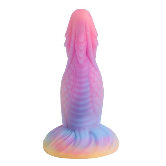 Glow-in-the-Dark Masturbator Silicone Dildo with Ergonomic Curve Body-Safe Realistic Sex Toy for Women Waterproof Quiet Discreet Adult Massager for