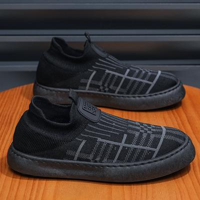 Neue lässige Board-Schuhe Fly-Weave atmungsaktiv bequem hohe Qualität faule Schuhe