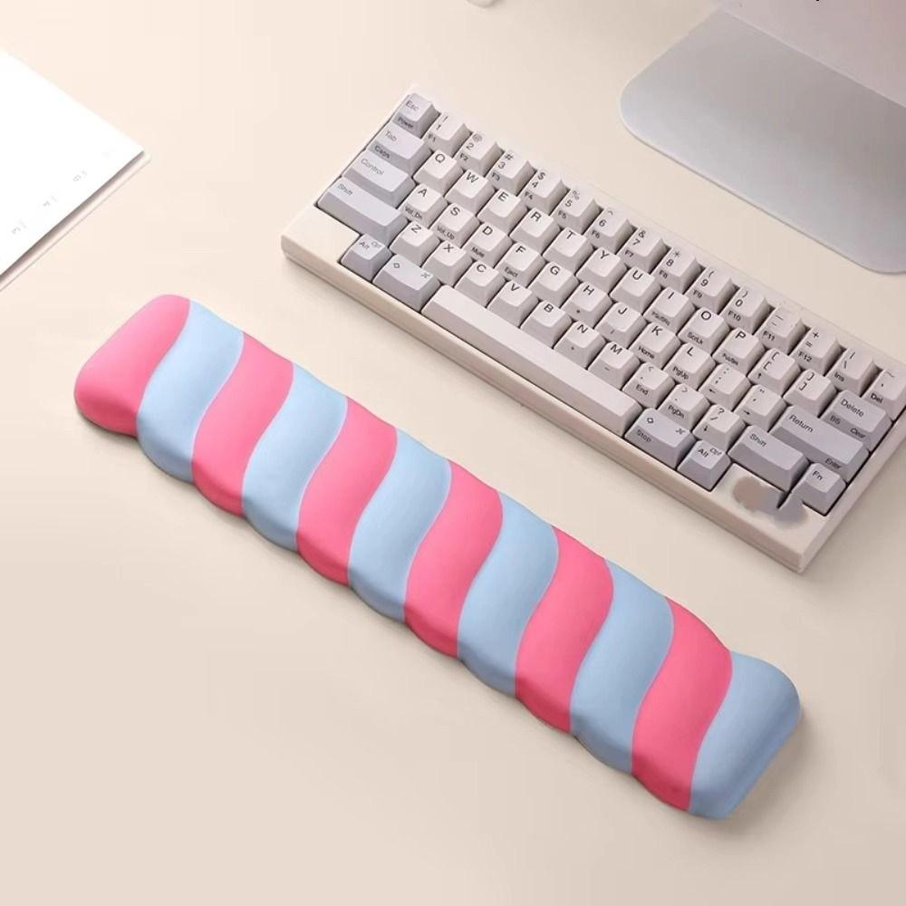 Slow Rebound Wrist Support Mouse Pad Non-Slip Keyboard Hand Cushion  Desktop
