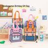 Eco-friendly Back-to-School Birthday Tote: Folding Festival Snack Bag & Souvenir Gift
