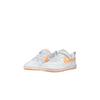Nike Court Borough Kids' Skateboarding Shoes White/Cream Peach Red Kids' Sneakers DV5457-119