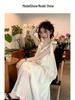 French Lace-Up High-End Camisole Dress - Women's 2026 Summer Forest Beach Style