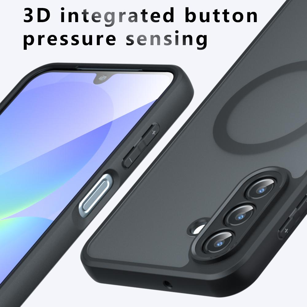 For Magsafe Magnetic Wireless Charging Case For Samsung Galaxy A17 5G Shockproof Matte Back Cover Coque