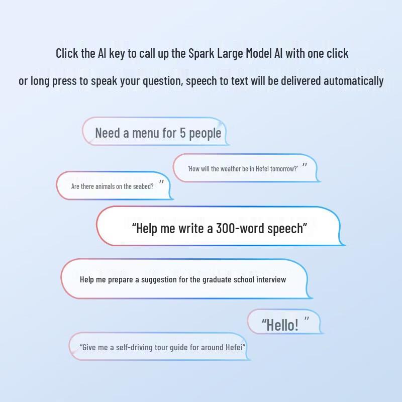 iFLYTEK D1 AI Smart Tri-Mode Mechanical Keyboard