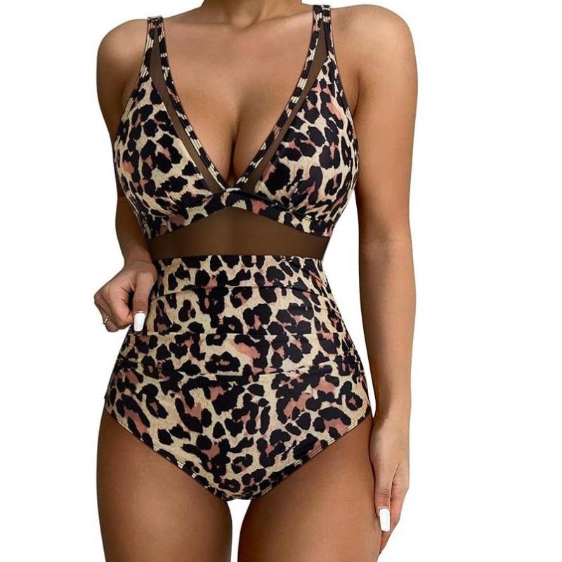 Dámske plavky čierne sieťované sexi bikiny jednodielne bikiny pre ženy plážové plavky