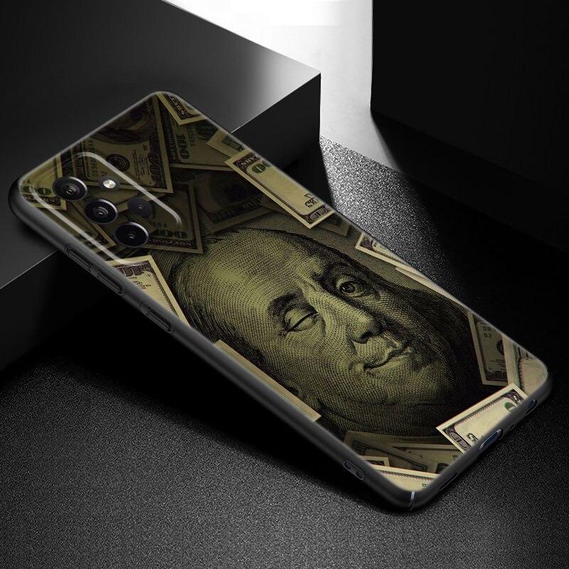 Pieniądze Dolary Rachunek Gotówka Etui na Telefon Samsung Galaxy A21 A30 A50 A52 S A13 A22 A32 A33 A53 A73 5G A11 A12 A31 A51 A70 A71 A72
