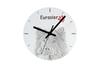 Eurasian, Eurasier – Wall Clock with a Dog, Shelf Clock with a Print |