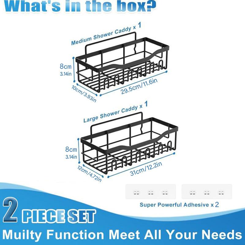 

Клейкая душевая кабина нержавеющая нержавеющая сталь органайзеры для ванной с большой вместимостью без сверления полки для хранения в ванной комнате