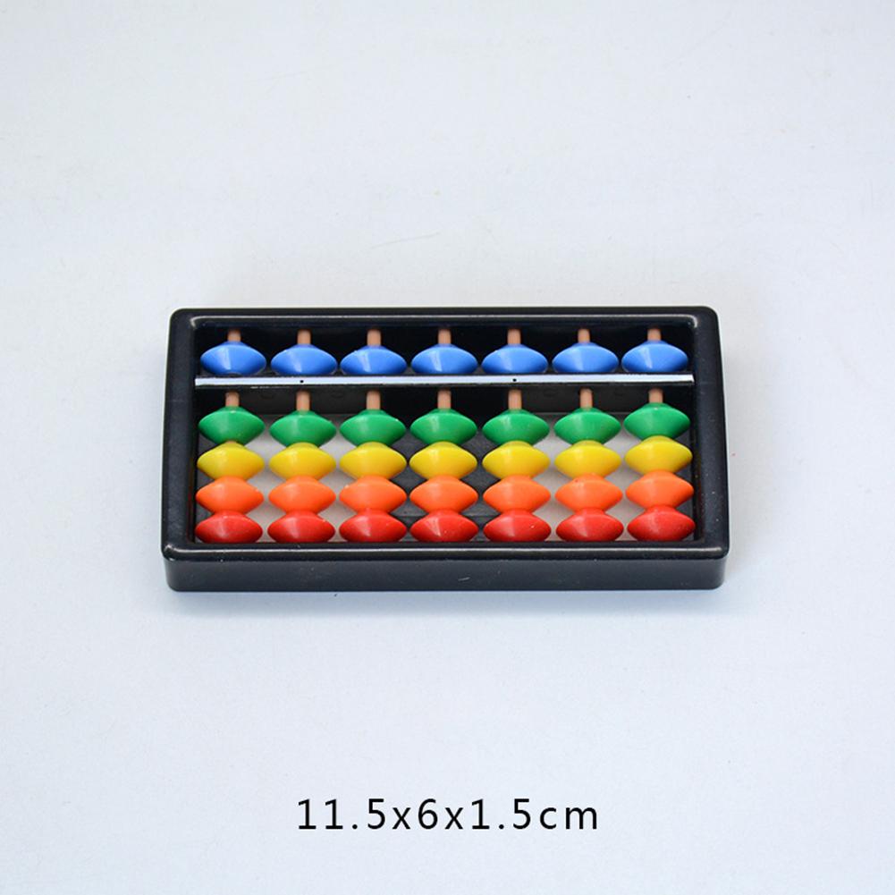 Kinder-Abakus Regenbogenperlen Arithmetik Zählwerkzeug Für Kinder Kindergartenkinder 7 9 11 13 15 17 Spalten Abakus