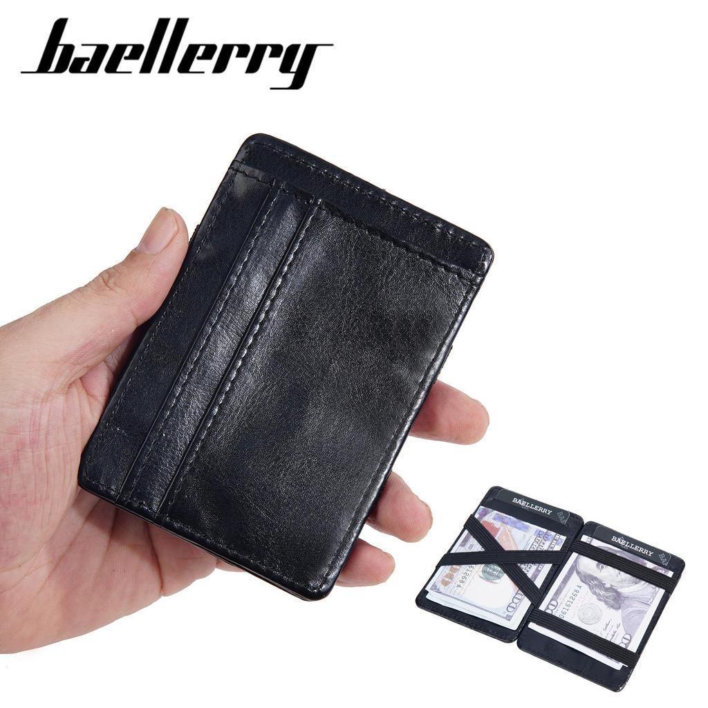 Portafoglio porta carte minimalista sottile da uomo Baellerry