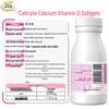 Caltrate Liquid Calcium 90 Softgels X 5 Bottles with Vitamin D