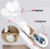 Dual Massager Wand Clit Vibrator Vaginal Massager G-Spot Stimulator Sex Toys for Women