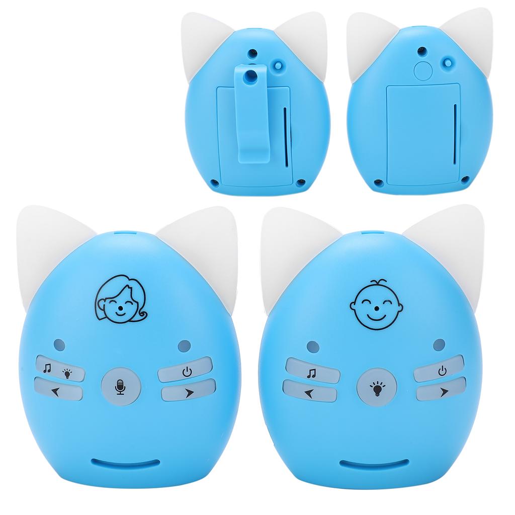Drahtloses Audio-Babyphone Zwei-Wege-Gespräch Schallalarm Nachtlicht Heim-Audio-Monitor