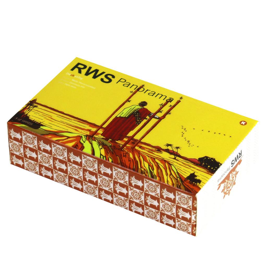 Novo conjunto de cartas de tarô Panorama Rider Waite da RWS, jogo de tabuleiro multijogador para festas, profecia e adivinhação para iniciantes, brinquedo de adivinhação