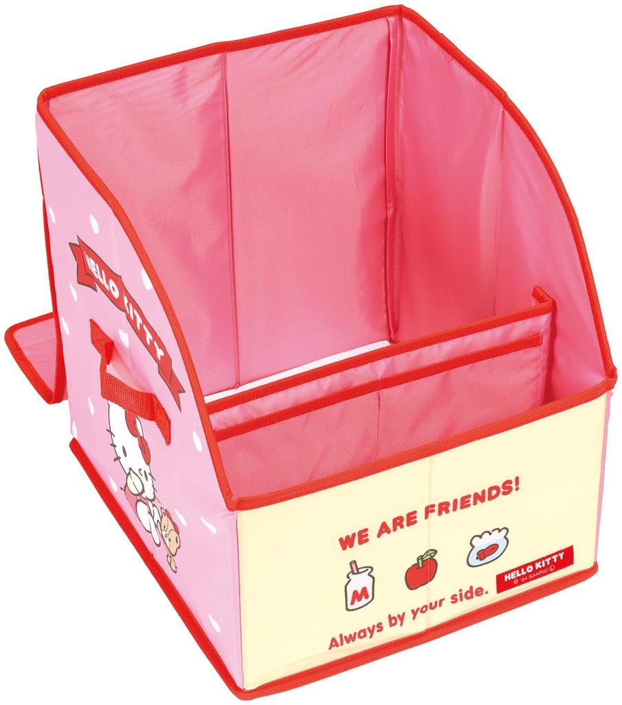 Skater School Backpack Storage Case with Dividers and Lid Cover for Organization and Sanrio Hello Kitty and Friends (SRBX1)