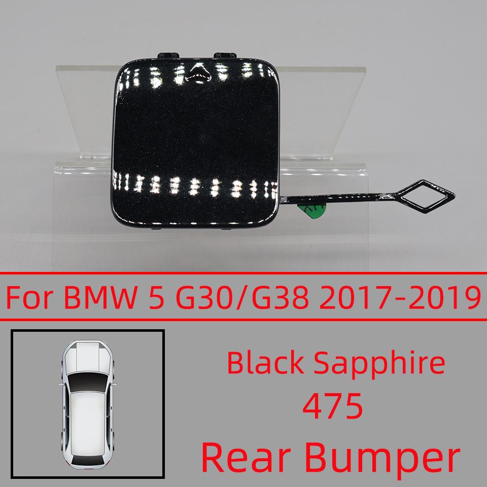 For 2017 2018 2019 Bmw 5 Series G30 G38 518 520 525 530 535 540 Rear Bumper Tow Hook Eye Cover Cap 51127475589 Painted