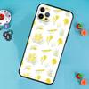Yellow Cosmos Flowers Lavender Phone Case For iPhone 17 Air 15 14 13 12 11 16 Pro Max 13 12 mini 15 16 Plus 16e Cover Funda