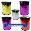 Balloon Accessories: 500-Yard Embossed Colored Ribbon, Metallic Balloon String, and Tying String.