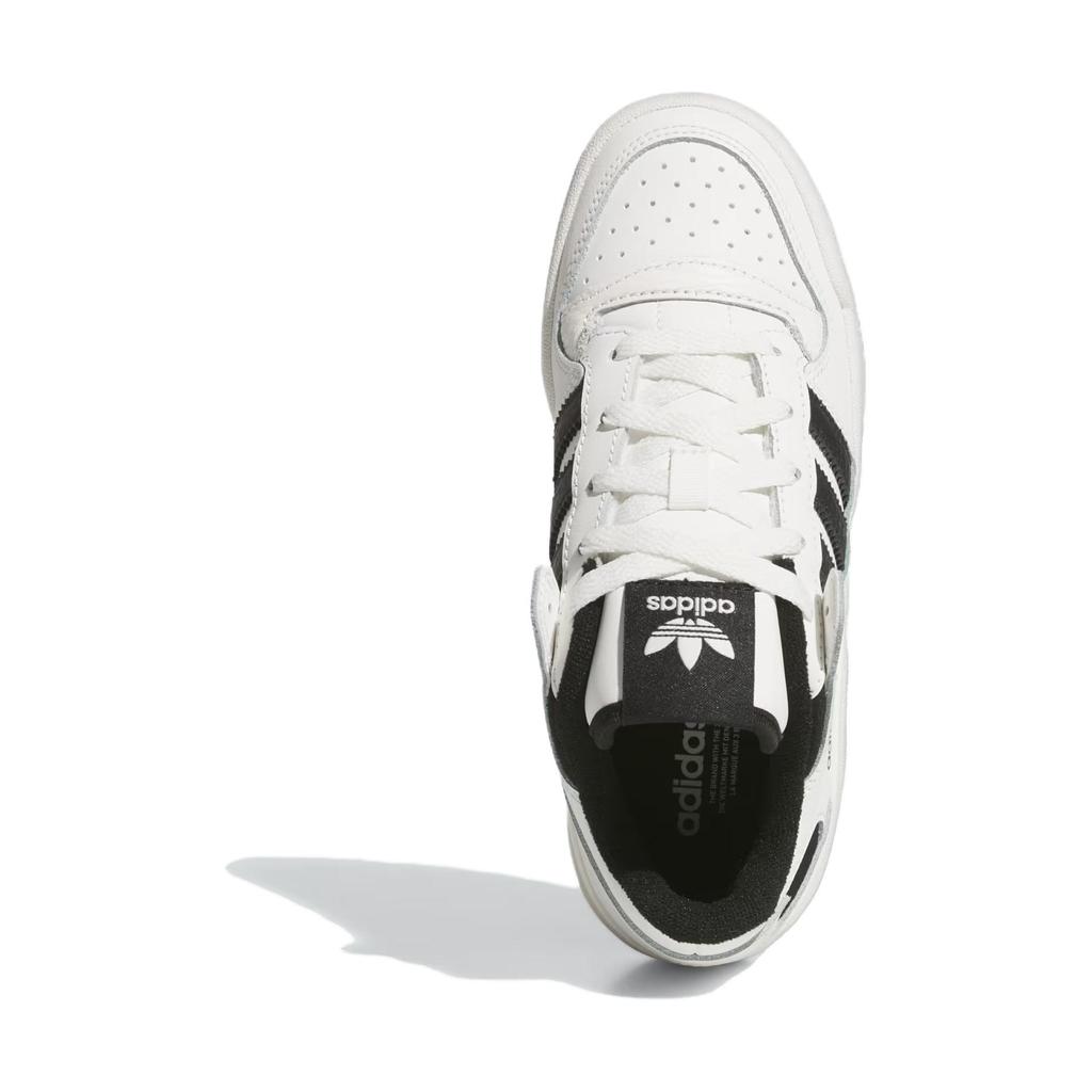 Adidas Forum Low CL J White Black Kids Sneakers Core-White Core-Black IH7918