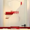 Wedding Room Door Decoration Set: Elegant Bride's Bedroom with Joy Character Crepe Flowers