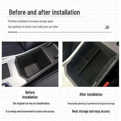 21-25 Model Geely Xingrui Armrest Storage Box Organizer