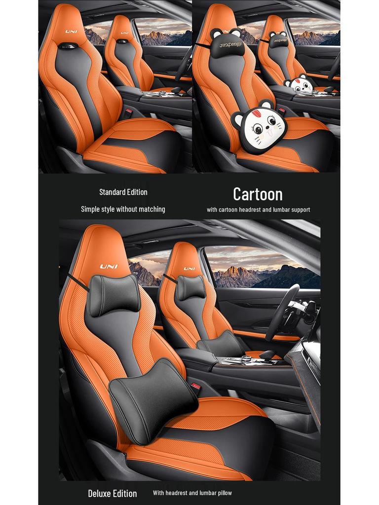 Fully Enclosed, Breathable Seat Covers for 2022-25 Changan Univ - Perforated Summer Car Cushions