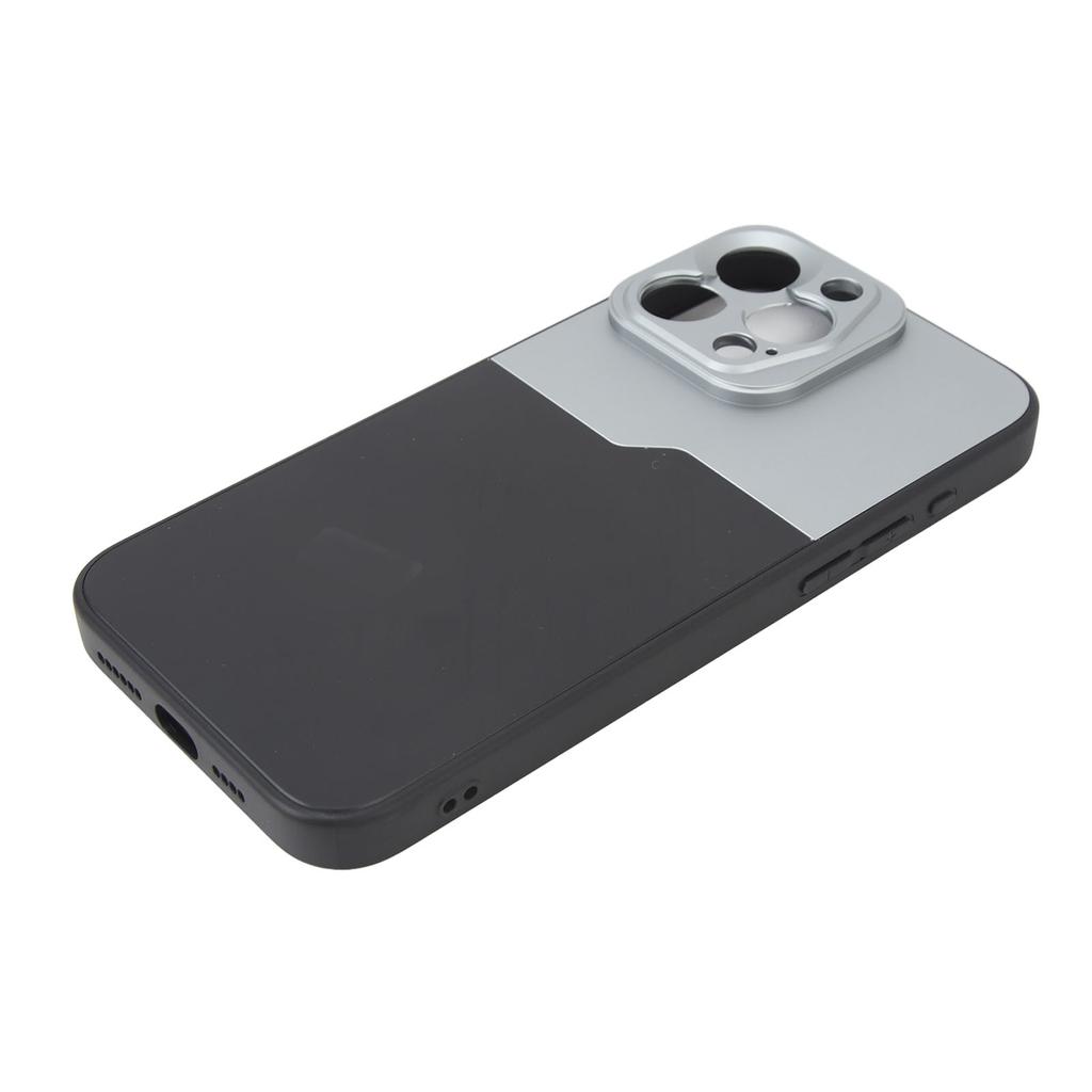 17MM Thread Phone Case Ergonomic Lightweight Anti Fall 17mm Thread Lens Phone Case for IPhone 15 Pro Max