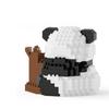 MOC Panda Building Blocks Set Micro Bricks Construction Toy for Adults Kids Children 6-12 Years Old DIY Mini Animal Blocks Gifts