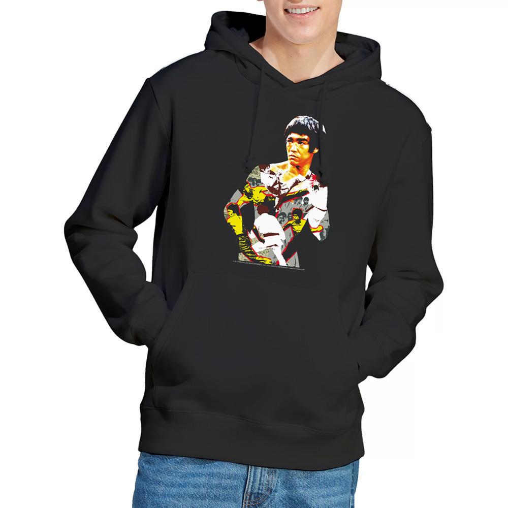 Bruce Lee Unisex Adult Body Of Action Hoodie