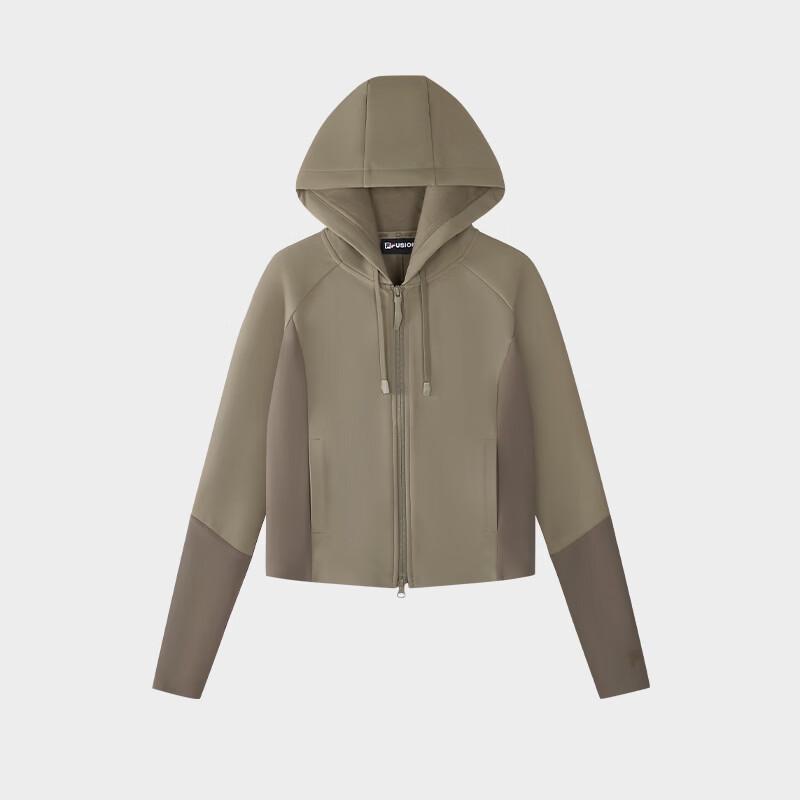 FILA FUSION Women s Colorblock Knit Hoodie L