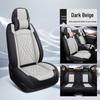 Accord & Emgrand L All-Leather Full Coverage Car Seat Cushion - Universal Four Seasons, 6th To 9th Gen