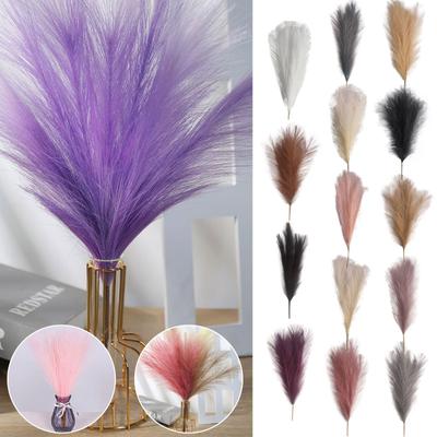 50 cm Pampas Secas Çim Dekor Yapay Secas Çim Sahte Çiçek Düğün Ev Yatak Odası Oturma Odası Dekor