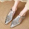 Fashion New Spring/Summer Women Pumps Shoes for Women Fashion Hollow Out Square Toe Shoes Mary Jane Shoes Women Internal Elevation