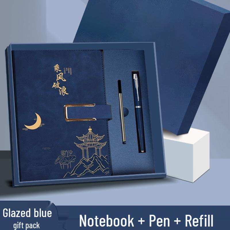 A5 Custom Thick Notebook: High-Value Student Prize & Enterprise Meeting Journal with Logo Printing.