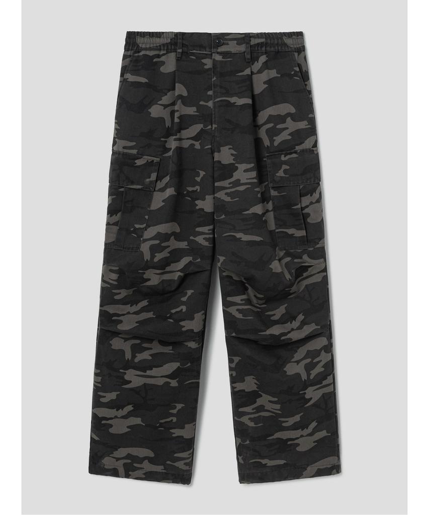 Saendeusaundeu Camouflage Pants Khaki
