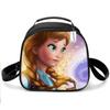 Princess Elsa Cartoon Cute Lightweight Small Meal Bag Elementary School Lunch Box Bento Bag Student Lunch Box