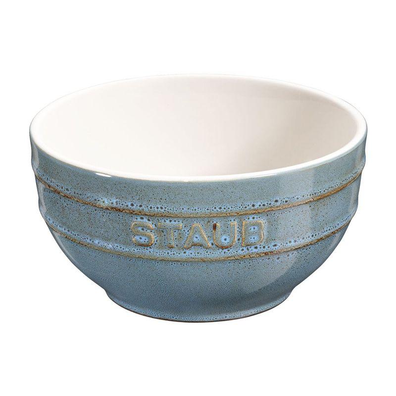 Staub Ceramic Round Bowl 12cm (Antique Blue-Green)