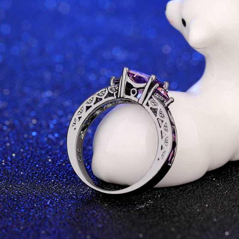 Sace Gems Classic Zircon Ring Ladies Jewelry Party Gift