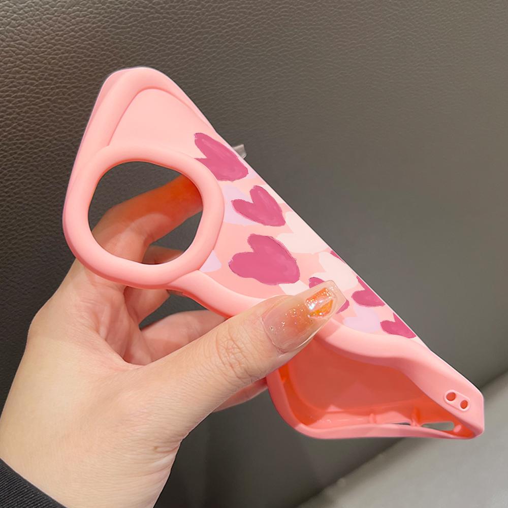 Big Wave Edge Soft Silicone Material Macaron Phone Case Shockproof Protective Rubber Casing for iPhone Samsung Huawei Honor Xiaomi Redmi OnePlus Moto