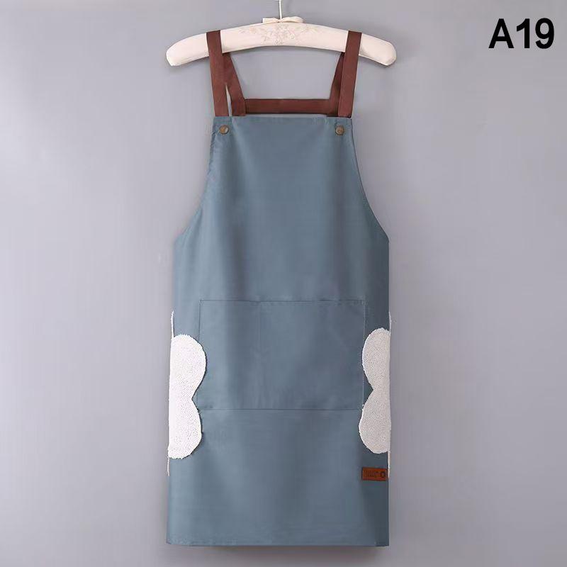 Odolná zástěra proti špíně Vodotěsná Velká kapsa Hotel Restaurace Kavárna Západní kuchyně Vaření Cukrářství Pracovní oblečení Zástěra
