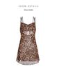 Leopard Print See-Through Nightgown: Sexy Butterfly Spaghetti Strap Loungewear Set for Women