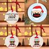 Delightful Personalised Lockdown Christmas Tree Ornament 2020 Quarantine Wooden Decor