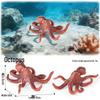 Ocean Wildlife Simulation Toy Set: Sea Turtle, Shark, Whale, Sea Lion, Tiger Shark, Manta Ray, Seal, Grouper.