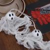 6pcs Realistic White Ghost Pendant Spooky Props Halloween Ghost Windsocks  Outdoor Party